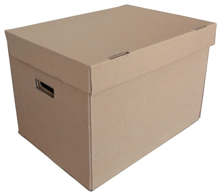 Archival cardboard box 40x32.5x31.5 cm