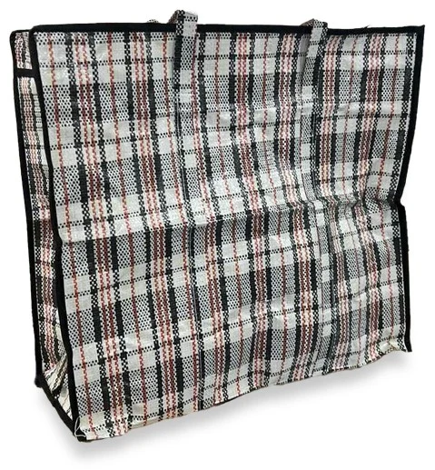 Plaid plastic bag 54x50x22 cm, with zipper