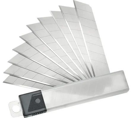 Blades for cutter knife 18 mm, 10 pcs.
